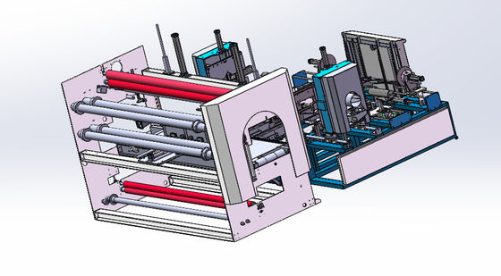 PE Film Automatic Textiles Roll Packing Machine Stretch Film Wrapping Machine