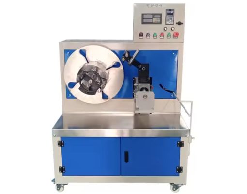 Tension Control Plastic Pipe Winding Machine Single Disk Automatic Plastic Coiler