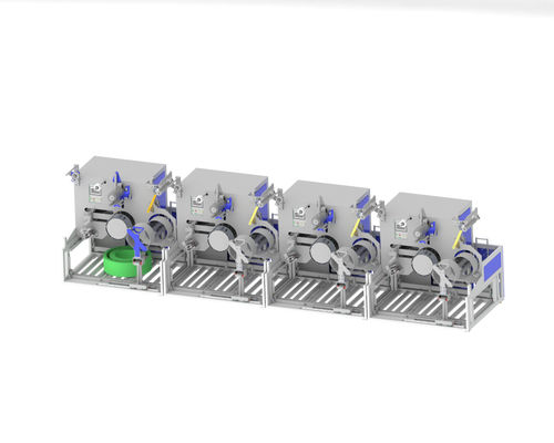 Fully Automatic PET Strap Winder with Max OD 820mm and Integrated Automatic Palletizing System
