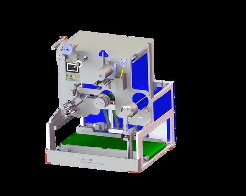Fully Automatic PP Strap Winder with  Inward-Winding Conveyor-Type and Outer-Layer Film Wrapping