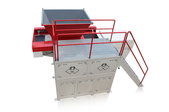 PVC PET Single Shaft Shreding Machine Waste Plastic Recycling Machine PLC Control
