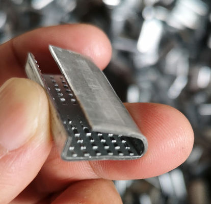 Grip Polyester PET Strapping Metal Seals Normal Or Electroplated Surface 2000pcs/Case