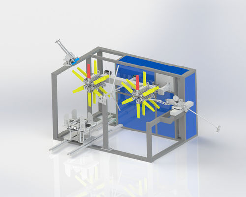 PE PERT Plastic Pipe Automatic Winder PLC Control Easy To Operate