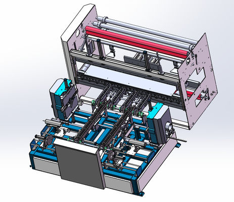 Multifunctional Tubular Automatic Fabric Roll Packing Machine Tight Seal
