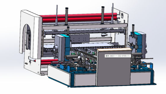 Intelligent Vacuum Automatic Fabric Roll Packing Machine PLC Control 380V 50Hz