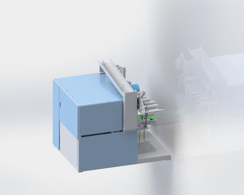 Double Reel Plastic Soft Pipe Winder Machine For Micro Spray Tape