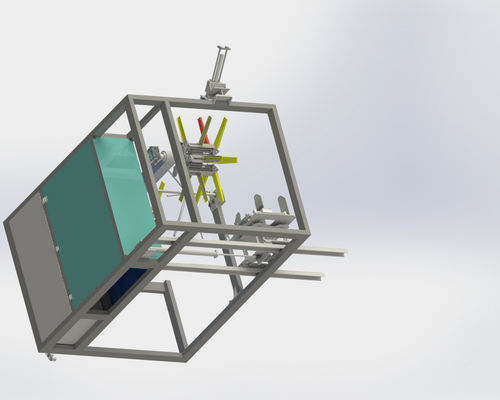 Single / Double Plastic Pipe Winding Machine Flexible Operation