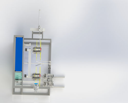 Automatic PE PERT Tube Plastic Winding Machine Small Diameter PLC Control
