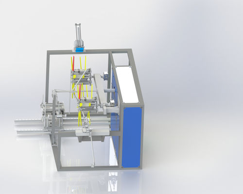Double Station Plastic Pipe Winding Machine Plastic PE PERT Tube Coiler Machine