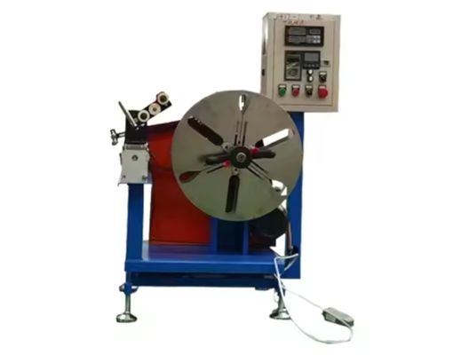 Automatic Rubber Strip Plastic Pipe Winding Machine With Tension Control