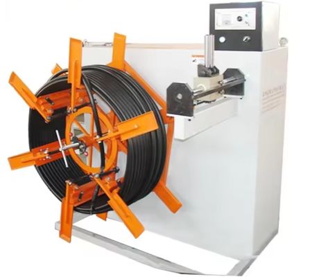 Flexible Rubber Strip Hose Winder Machine Single Screw Wire Coiling Machine