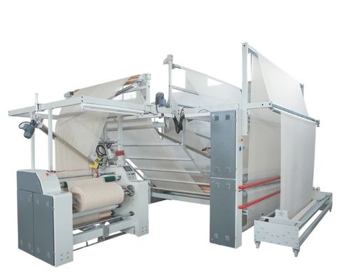 Textile Pillow Core Wrapping Packing Machine 6 Rolls/Min With Inspection