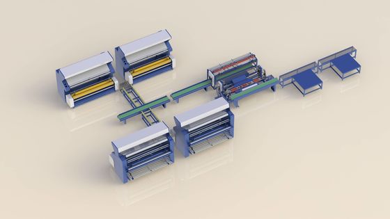 Full Automatic Fabric Roll Shrink Packaging Machine