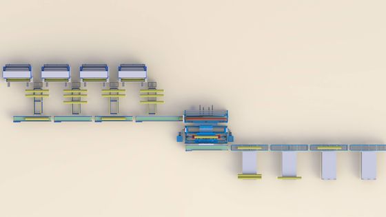 Automation Portable Fabric Roller Machine Textile Fabric Roll Measuring Packing Machine