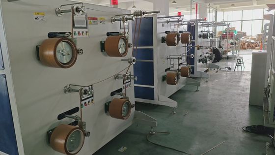 Automatic High Efficiency Paper Strapping Production Line For Eco Friendly Packaging