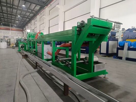 Compact PP Extrusion Line with 1100mm Center Height for Easy Integration
