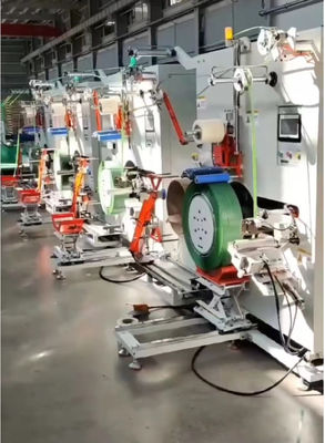 Constant Tension Polyester PET Strap Winding Machine PLC Control