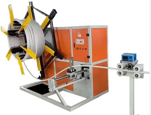 Micro Spray Tape Plastic Pipe Winder Machine Double Coiling For Manufacturing Plant