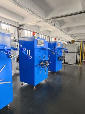 User-Friendly Touch Screen – Hose Strip Winding Machine